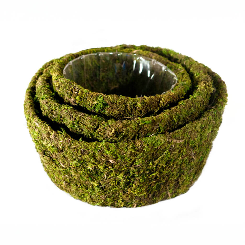 Roseville Deco Basket Set #4