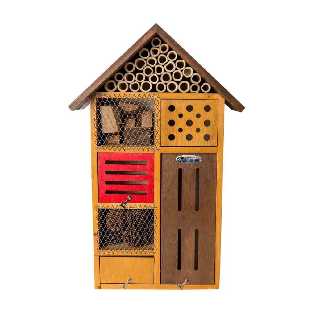 Beneficial Bug House, Clover, Honey Stain #3