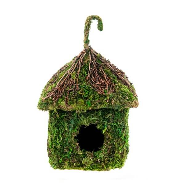 Shack Vine Roof Deco Birdhouse