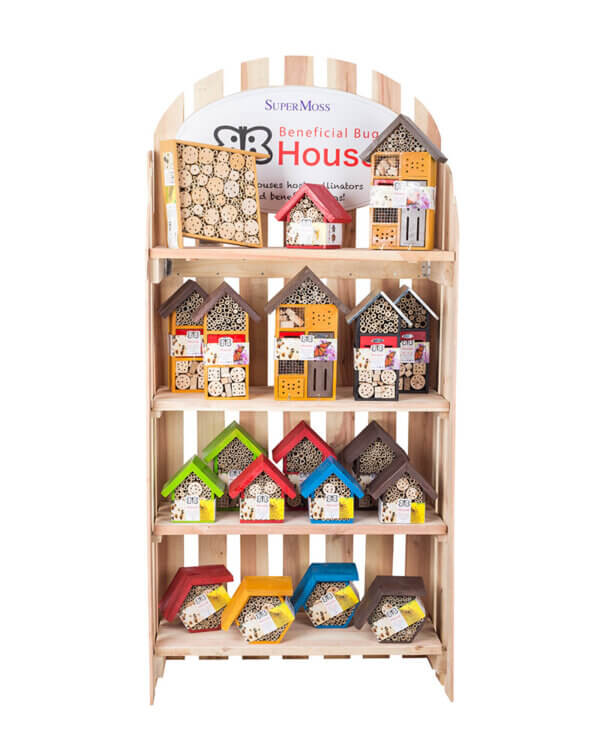 Retail Beneficial Bug House Display (With Product)