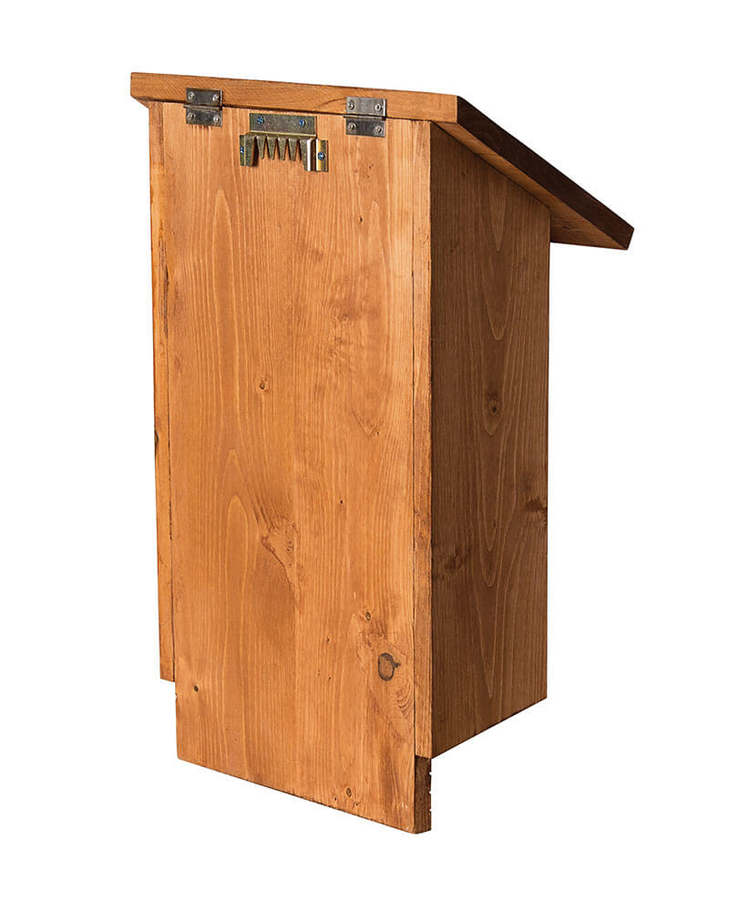 Beneficial Bat House, Walnut Stain #3