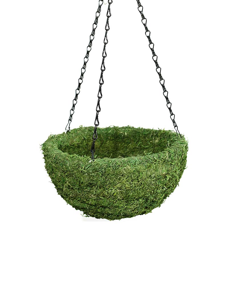 Long Hanging Artificial Spanish Moss Basket (135cm)