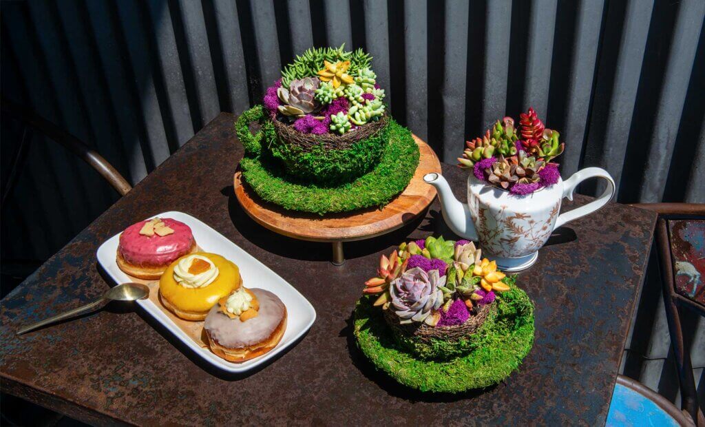 Coffee Cup Deco Moss Planter #1