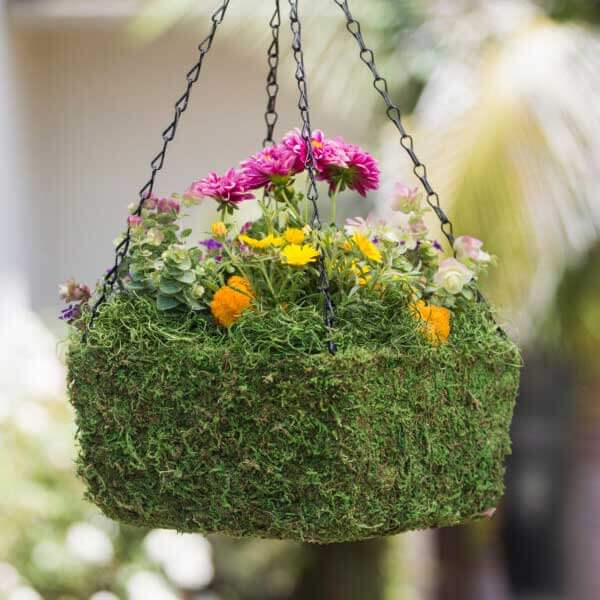 MossWeave Square Hanging Basket, Set of 3 #1