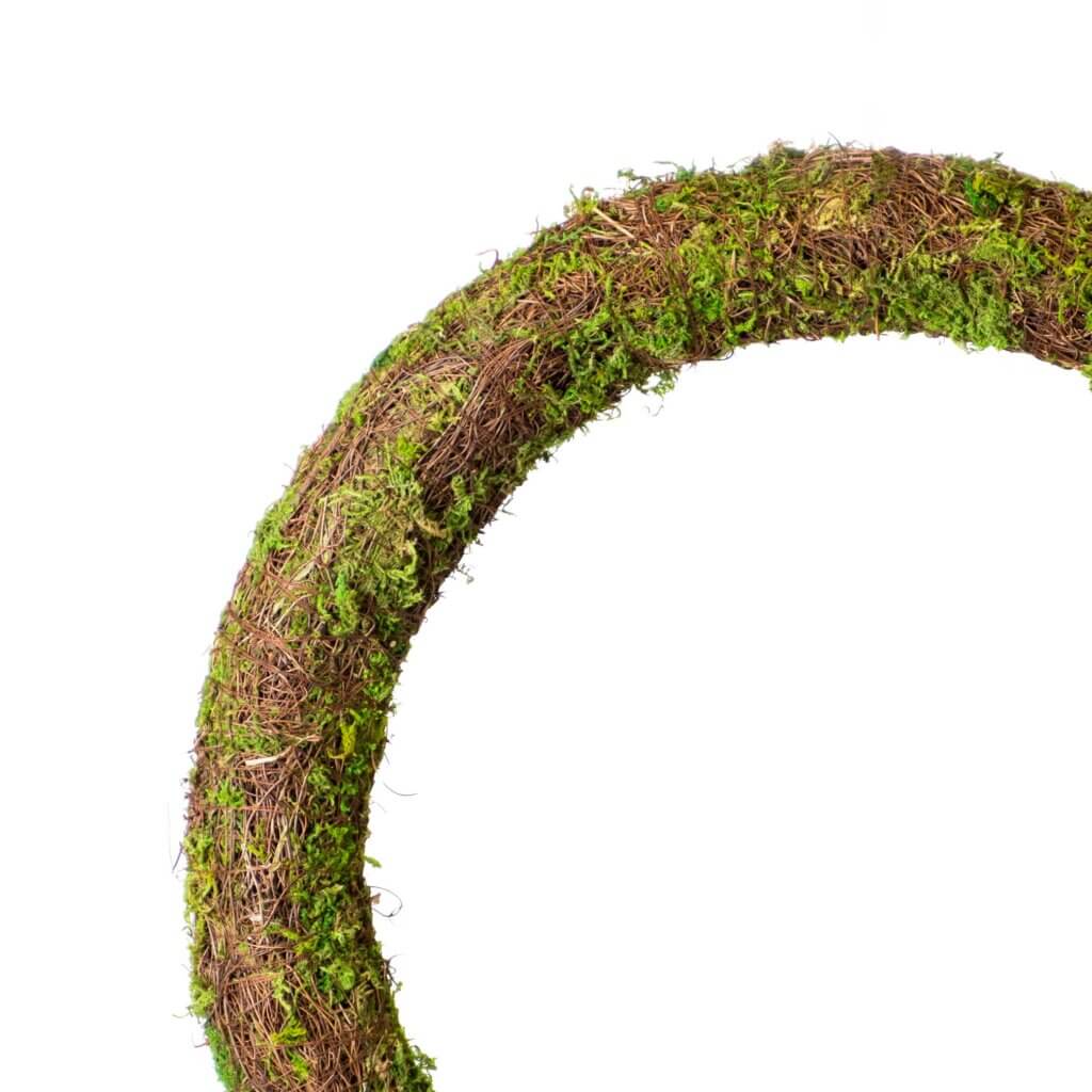 Woodland Wicker Wreath, Round 20" #3