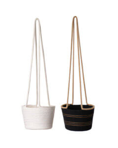 SoftWeave 8" Hanging Planters