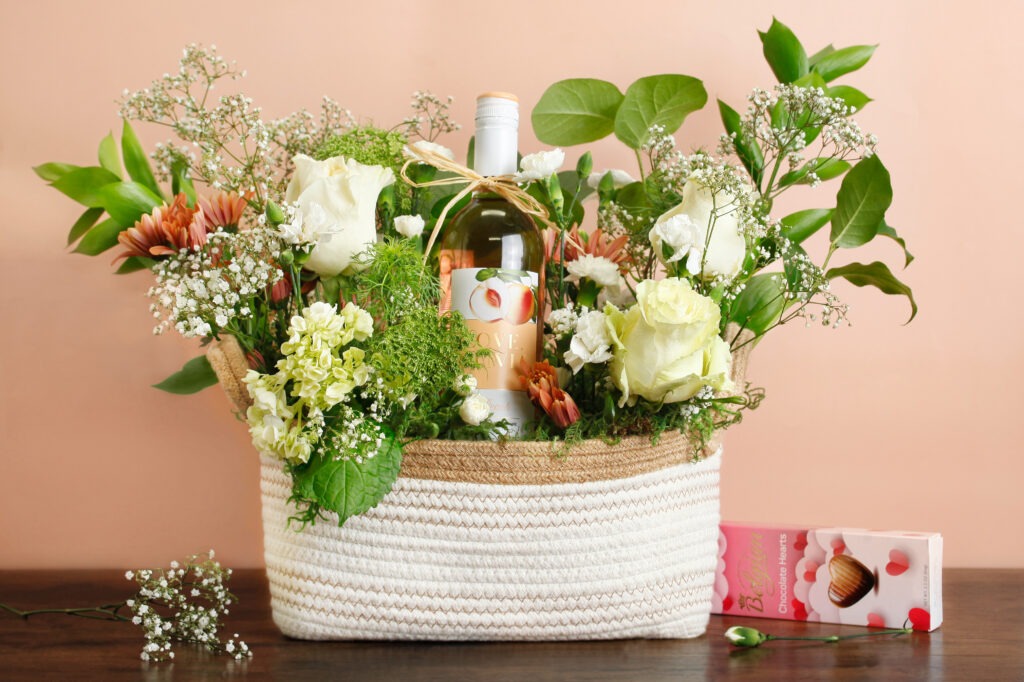 SoftWeave Gift Basket Arrangement - SuperMoss