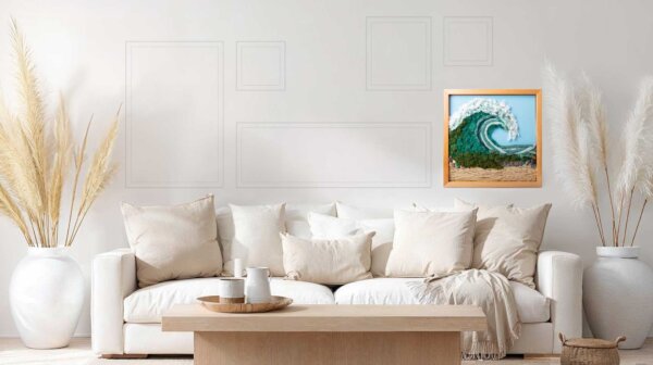 Wave SuperMoss Frame (24in x 24in)
