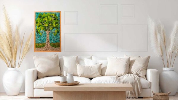 The Tree SuperMoss Frame (24in x 36in)