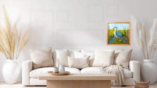 Blue Herion SuperMoss Frame (24in x 24in)